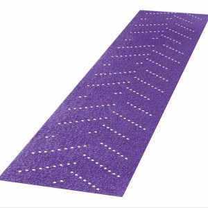 3M Sandpaper, Cubitron™ II, Used for Paint Removal/ Rough Body Filler Shaping/ Fine Feather Edging, Paper Backing, 180+ Grit, Purple – 34496