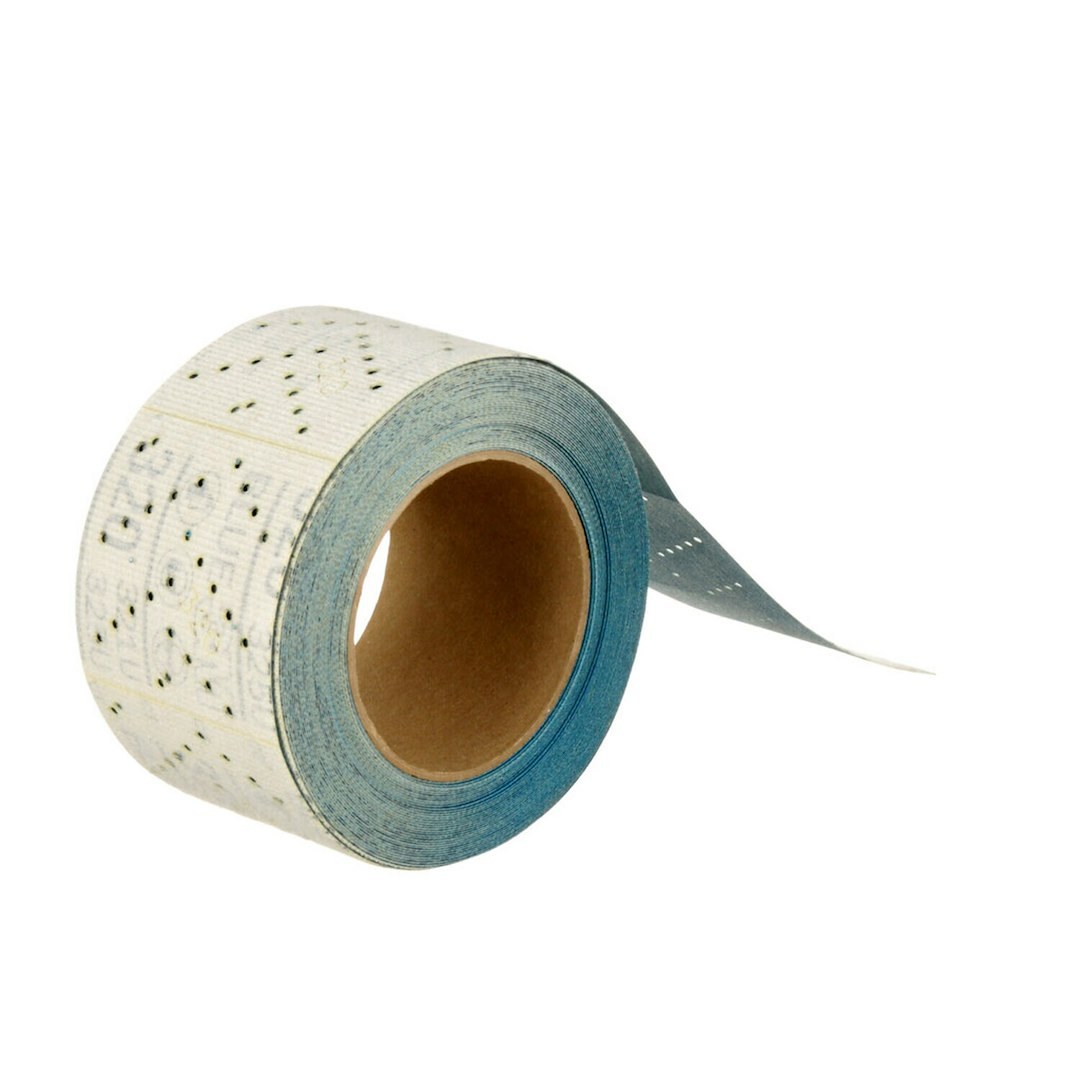 3M Sandpaper, Hookit ™, Used for Repair and Paint Preparation Process, 320 Grit, 13 Yard Length X 2-3/4 Inch Width, Dry Use Only – 36195