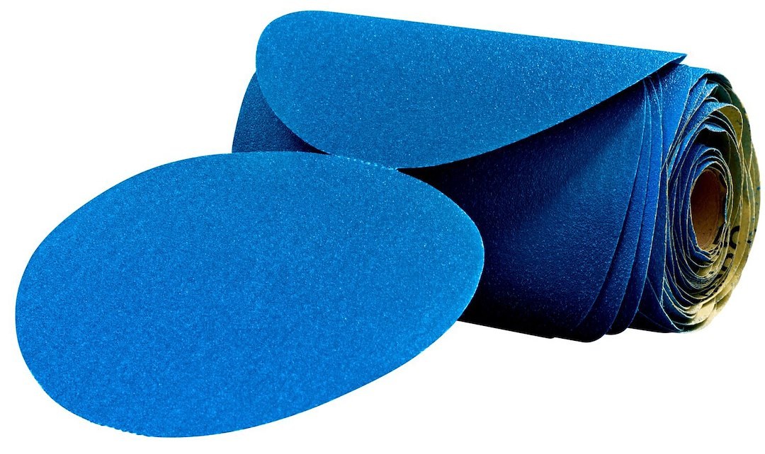 3M Sandpaper, Stikit™, Sanding Disc, Used for Repair and Paint Preparation Process, 40 Grit, 6 Inch Diameter, Dry Use Only, Aluminum Oxide – 36200