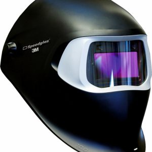 3M Welding Helmet, Speedglas™ 100, For MIG/ Mag/ TIG/ Arc Welding, Helmet Type, CR2032 Battery Auto Darkening Lens, Din 8 to 12 Lens Shade – 37232