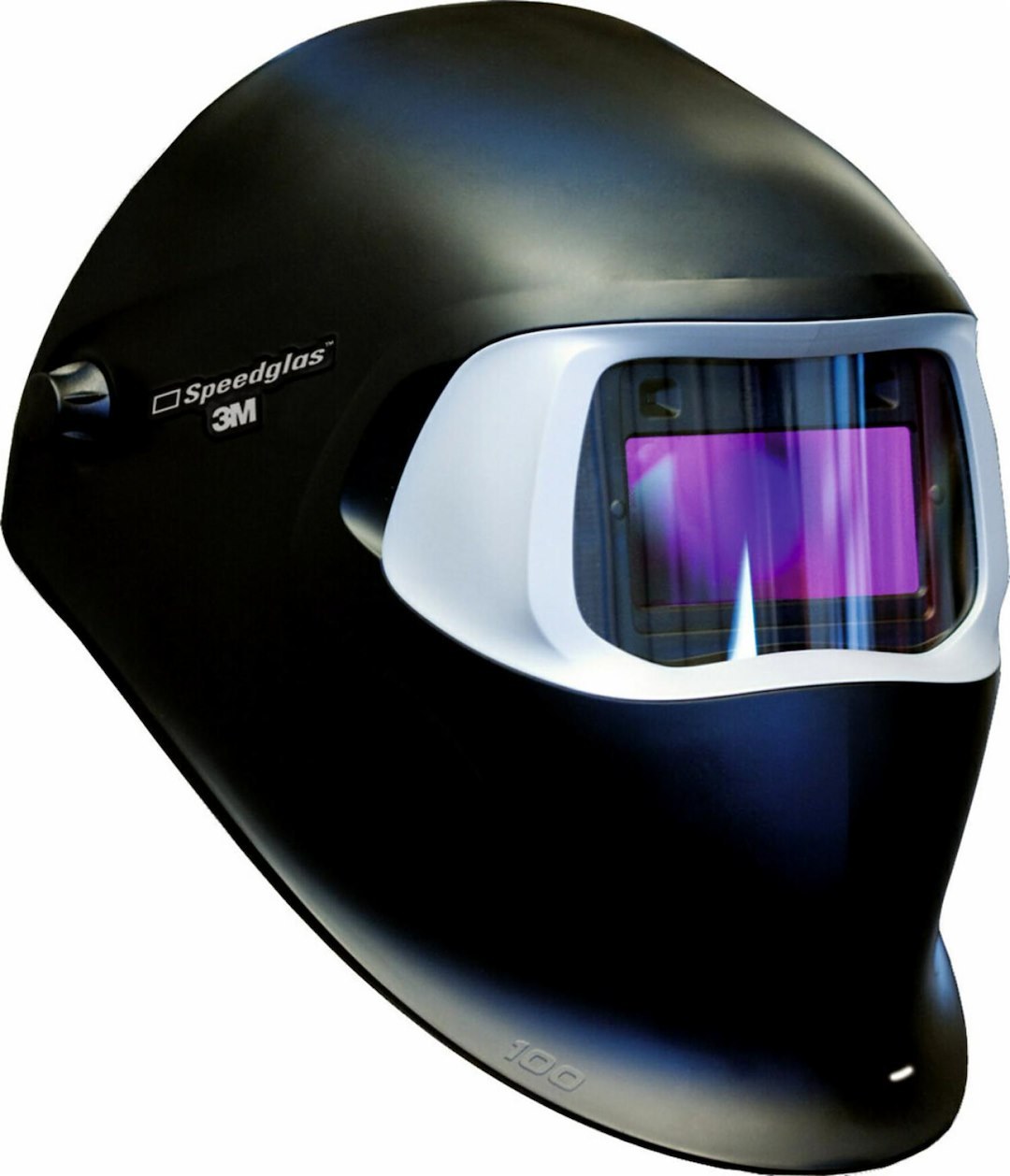 3M Welding Helmet, Speedglas™ 100, For MIG/ Mag/ TIG/ Arc Welding, Helmet Type, CR2032 Battery Auto Darkening Lens, Din 8 to 12 Lens Shade – 37232