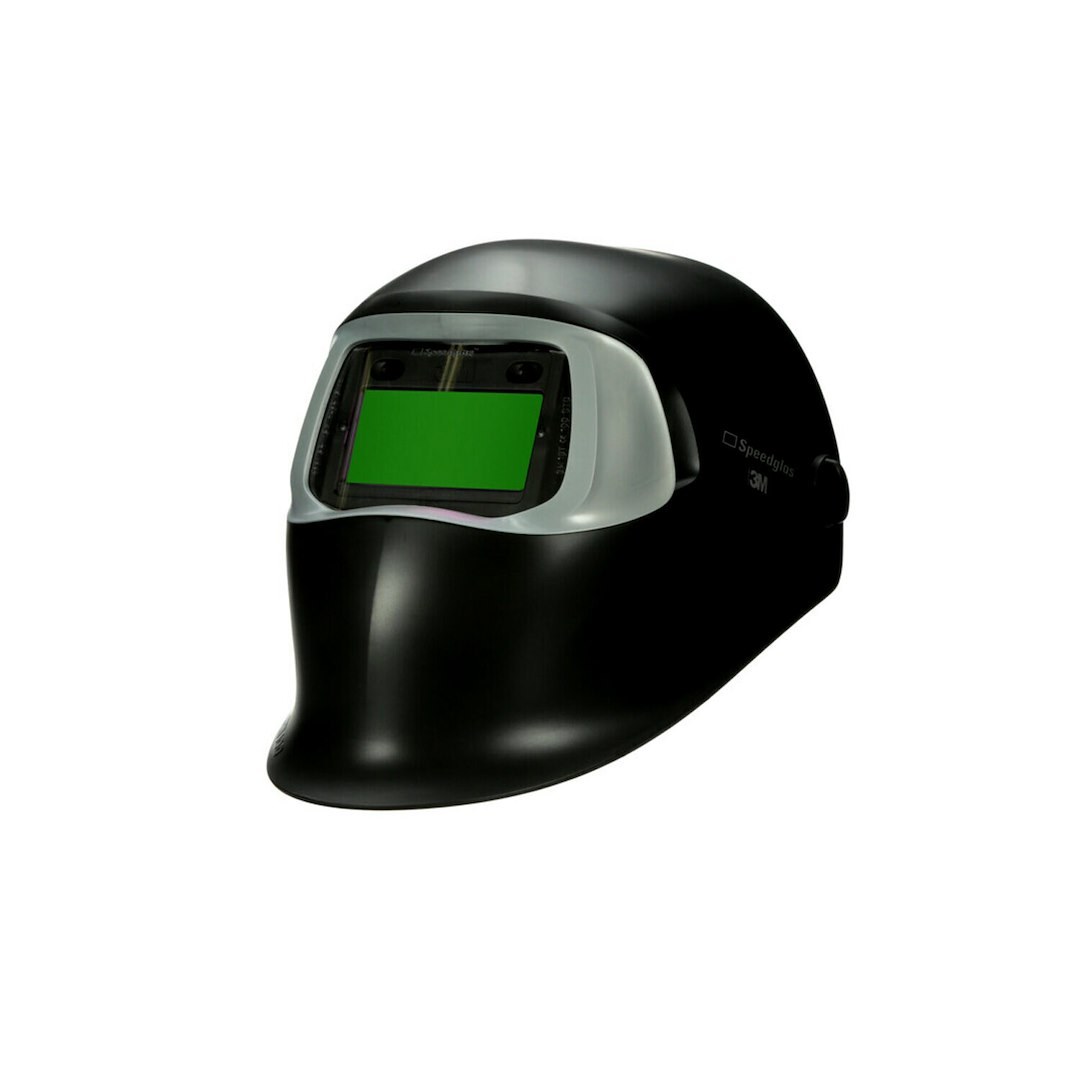 3M Welding Helmet, Speedglas™ 100, For MIG/ Mag/ TIG/ Arc Welding, Helmet Type, CR2032 Battery Auto Darkening Lens, Din 8 to 12 Lens Shade – 37232
