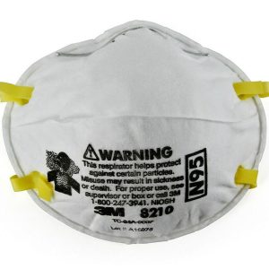 3M Respirator, Particulate Face Mask, N95 Rated, Niosh Approved, Dual Headbands, Pack of 20, With Cushioning Nose Foam and Two Strap – 46457