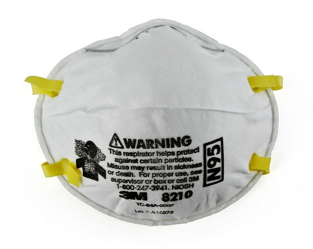 3M Respirator, Particulate Face Mask, N95 Rated, Niosh Approved, Dual Headbands, Pack of 20, With Cushioning Nose Foam and Two Strap – 46457