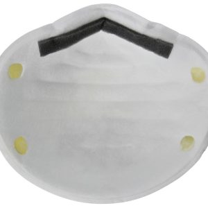 3M Respirator, Particulate Face Mask, N95 Rated, Niosh Approved, Dual Headbands, Pack of 20, With Cushioning Nose Foam and Two Strap – 46457