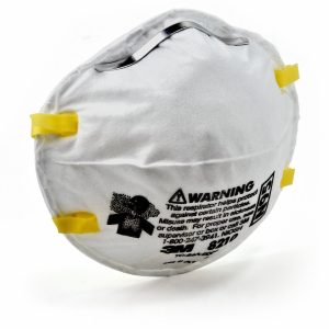 3M Respirator, Particulate Face Mask, N95 Rated, Niosh Approved, Dual Headbands, Pack of 20, With Cushioning Nose Foam and Two Strap – 46457