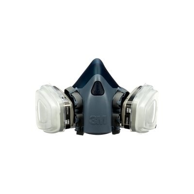 3M Respirator, Half Mask Respirator, P95 Rated, Niosh Approved, Dual Headbands, Single – 52766