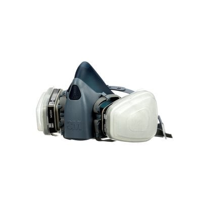 3M Respirator, Half Mask Respirator, P95 Rated, Niosh Approved, Dual Headbands, Single – 52766