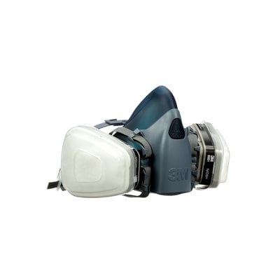 3M Respirator, Half Mask Respirator, P95 Rated, Niosh Approved, Dual Headbands, Single – 52766