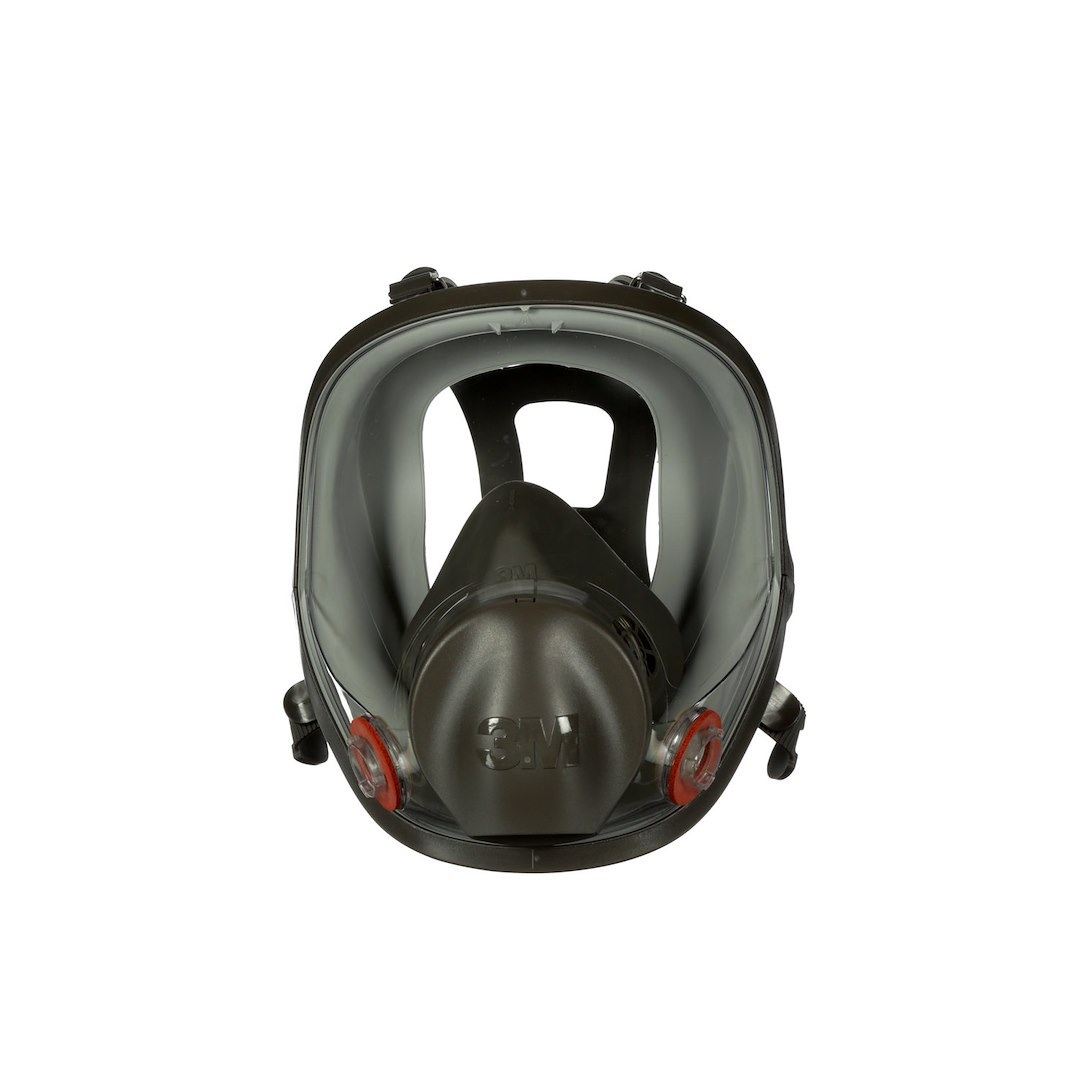 3M Respirator, Full Facepiece Reusable Respirator, 4 Point Strap, Small Size, Single, With Strap/ Silicone Faceseal and Exhalation Valve – 54145