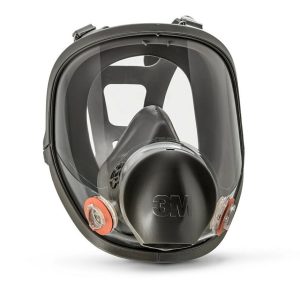 3M Respirator, Full Facepiece Reusable Respirator, 4 Point Strap, Small Size, Single, With Strap/ Silicone Faceseal and Exhalation Valve – 54145