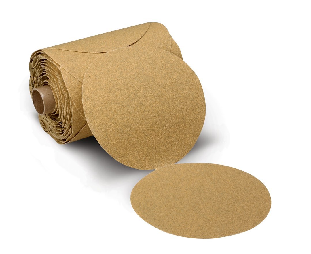 3M Sandpaper, Stikit™, Sanding Disc, Used for Surface Preparation for Painting/ Grinding/ Finishing/ Sanding, P120 Grit, 5 Inch Diameter – 55542