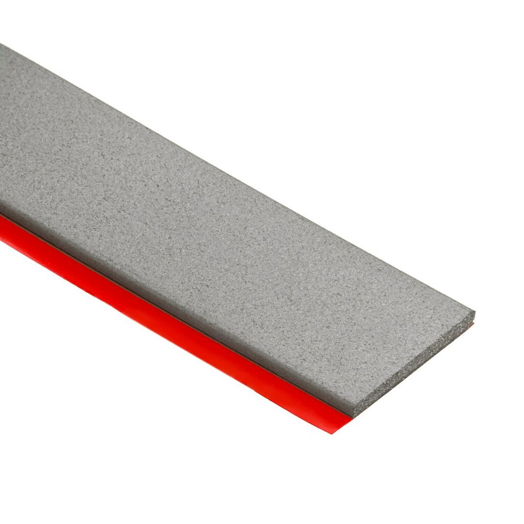 3M Wheel Balance Weight, Cut to Size, 3M Attachment Tape, Gray, Lead Free Composite, 23 Millimeter Width X 4 Millimeter Thick – 61405