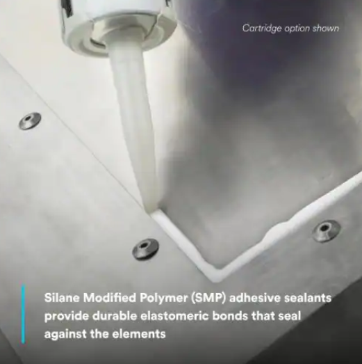 3M Adhesive Sealant, Used for Permanent Bonding of Panel Sealing on Trucks/ Trains/ Trailers/ Specialty Vehicles/ Architectural Panels – 62815