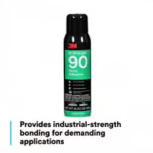 3M Adhesive, Hi-Strength 90, Use to Bond Laminate/ Wood/ Concrete/ Metal/ Plastic, One 12.23 Ounce Aerosol Can – 86235