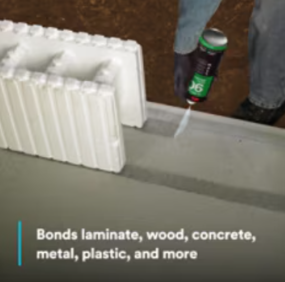 3M Adhesive, Hi-Strength 90, Use to Bond Laminate/ Wood/ Concrete/ Metal/ Plastic, One 12.23 Ounce Aerosol Can – 86235