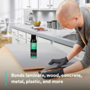 3M Adhesive, Hi-Strength 90, Use to Bond Laminate/ Wood/ Concrete/ Metal/ Plastic, One 12.23 Ounce Aerosol Can – 86235
