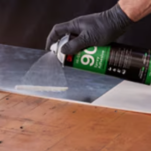 3M Adhesive, Hi-Strength 90, Use to Bond Laminate/ Wood/ Concrete/ Metal/ Plastic, One 12.23 Ounce Aerosol Can – 86235