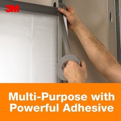 3M Duct Tape, Pro Strength, 1.88 Inch Width X 60 Yard Length Roll, Gray, Single – 98005