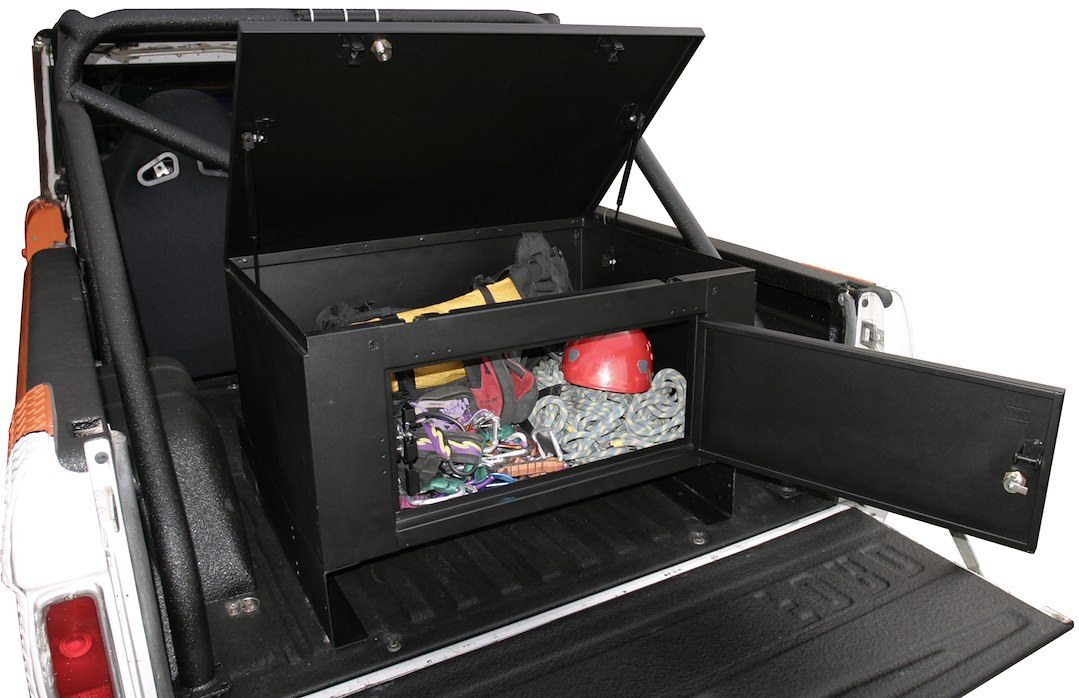 Tuffy Sec Cargo Organizer, Rear Seat/ Truck Bed, Cargo Security Lockbox, 27 Inch Length X 35-3/8 Inch Width X 16 Inch Height – 04601