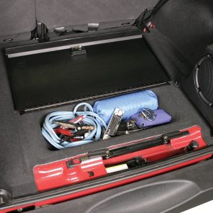 Tuffy Sec Storage Compartment Lid, Floor Mount, Locking, Powder Coated, Black, Steel, With Mounting Hardware – 143-01
