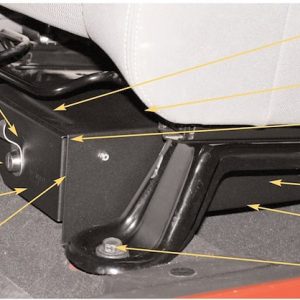 Tuffy Sec Under Seat Storage Unit, Under Driver Side Seat, Security Drawer – 247-01