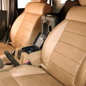 Tuffy Sec Console Security Insert, With Standard Key Lock, Powder Coat, Black, Steel – 276-01