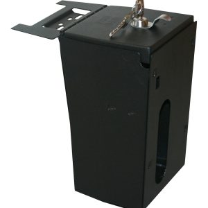 Tuffy Sec Console Security Insert, With Standard Key Lock, Powder Coat, Black, Steel – 276-01