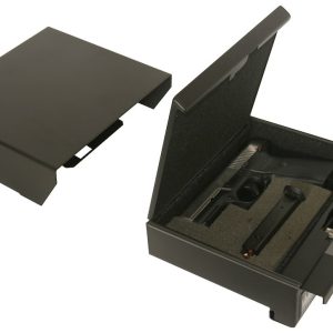 Tuffy Sec Gun Case, For Firearm, 9 Inch Length X 10 Inch Width X 3 Inch Height, Black Powder Coated Steel – 289-101-01