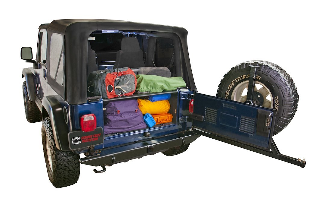 Tuffy Sec Cargo Enclosure, Standard, Use to Provide Over 5500 Cubic Inches of Lockable Storage Space, Behind Rear Seat – 296-01