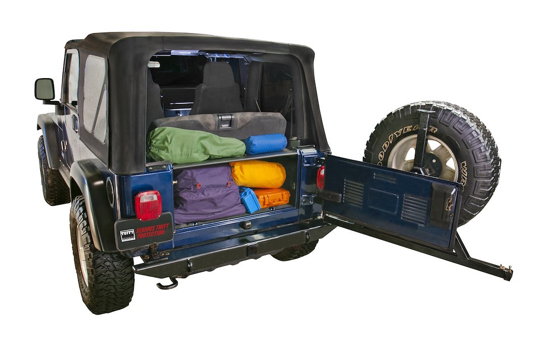 Tuffy Sec Cargo Enclosure, Standard, Use to Provide Over 5500 Cubic Inches of Lockable Storage Space, Behind Rear Seat – 296-01