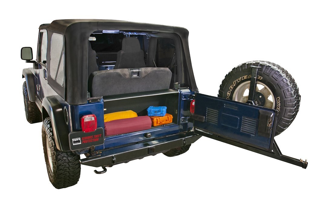 Tuffy Sec Cargo Enclosure, Standard, Use to Provide Over 5500 Cubic Inches of Lockable Storage Space, Behind Rear Seat – 296-01