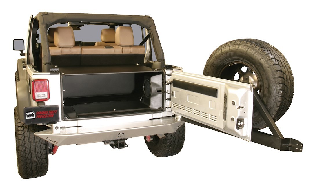 Tuffy Sec Cargo Enclosure, Standard, Use to Provide Over 20800 Cubic Inches of Lockable Storage Space, Behind Rear Seat – 299-01