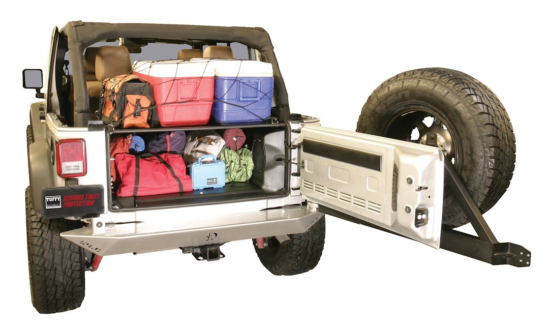 Tuffy Sec Cargo Enclosure, Standard, Use to Provide Over 20800 Cubic Inches of Lockable Storage Space, Behind Rear Seat – 299-01