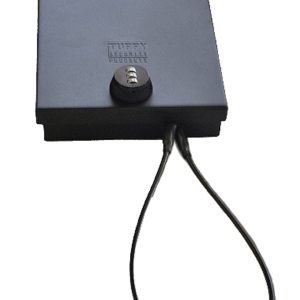 Tuffy Sec Gun Case, For Firearm, 9-3/4 Inch Length X 6-1/2 Inch Width X 1-4/5 Inch Height, Black Powder Coated Steel – 300-01