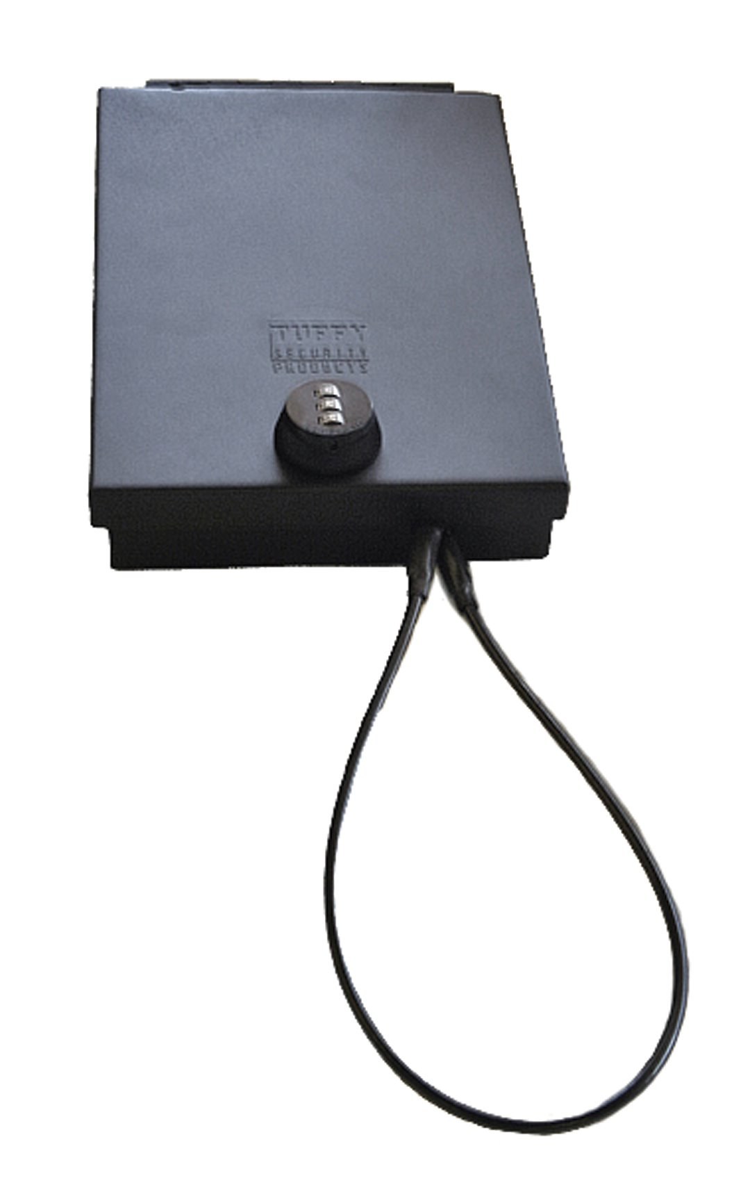 Tuffy Sec Gun Case, For Firearm, 9-3/4 Inch Length X 6-1/2 Inch Width X 1-4/5 Inch Height, Black Powder Coated Steel – 300-01