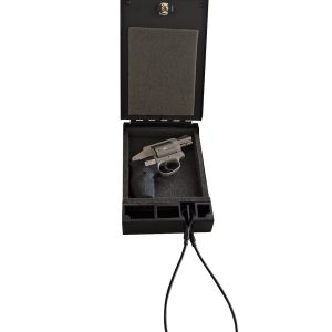 Tuffy Sec Gun Case, For Firearm, 9-3/4 Inch Length X 6-1/2 Inch Width X 1-4/5 Inch Height, Black Powder Coated Steel – 300-01