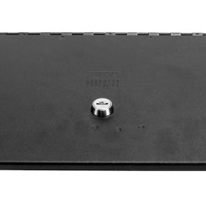 Tuffy Sec Storage Compartment Lid, IN-Floor, Locking, Powder Coated, Black, Steel, With Mounting Hardware – 311-01