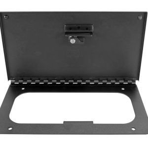 Tuffy Sec Storage Compartment Lid, IN-Floor, Locking, Powder Coated, Black, Steel, With Mounting Hardware – 311-01