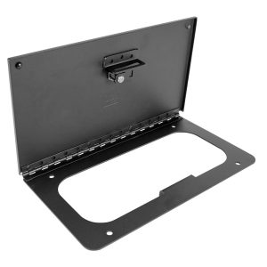 Tuffy Sec Storage Compartment Lid, IN-Floor, Locking, Powder Coated, Black, Steel, With Mounting Hardware – 311-01