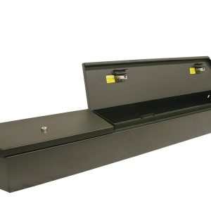 Tuffy Sec Under Seat Storage Unit, Under Rear Seat, Security Lockbox, 9-3/8 Inch Length X 56-3/8 Inch Width X 7-7/8 Inch Height Overall Size – 319-01