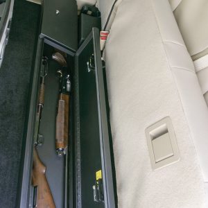 Tuffy Sec Under Seat Storage Unit, Under Rear Seat, Security Lockbox, 9-3/8 Inch Length X 56-3/8 Inch Width X 7-7/8 Inch Height Overall Size – 319-01