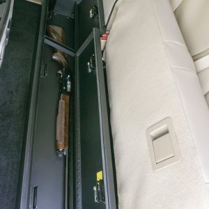 Tuffy Sec Under Seat Storage Unit, Under Rear Seat, Security Lockbox, 9-3/8 Inch Length X 56-3/8 Inch Width X 7-7/8 Inch Height Overall Size – 319-01