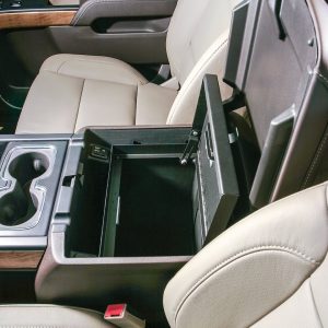 Tuffy Sec Console Security Insert, With Standard Key Lock, Powder Coat, Black, Steel – 320-01