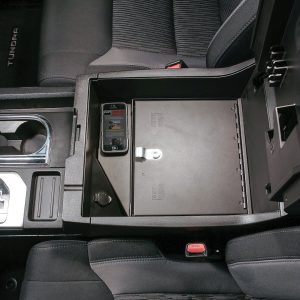 Tuffy Sec Console Security Insert, With Standard Key Lock, Powder Coat, Black, Steel – 323-01