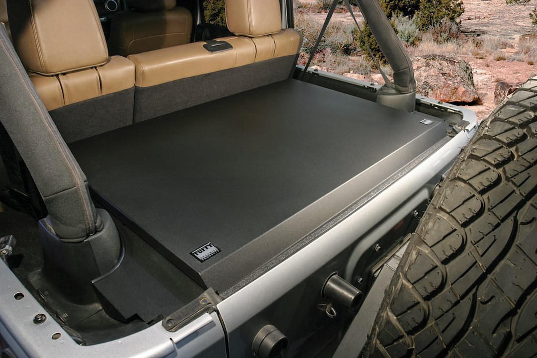 Tuffy Sec Cargo Enclosure, Deluxe, Use to Provide Over 20000 Cubic Inches of Lockable Storage Space, Behind Rear Seat – 326-01
