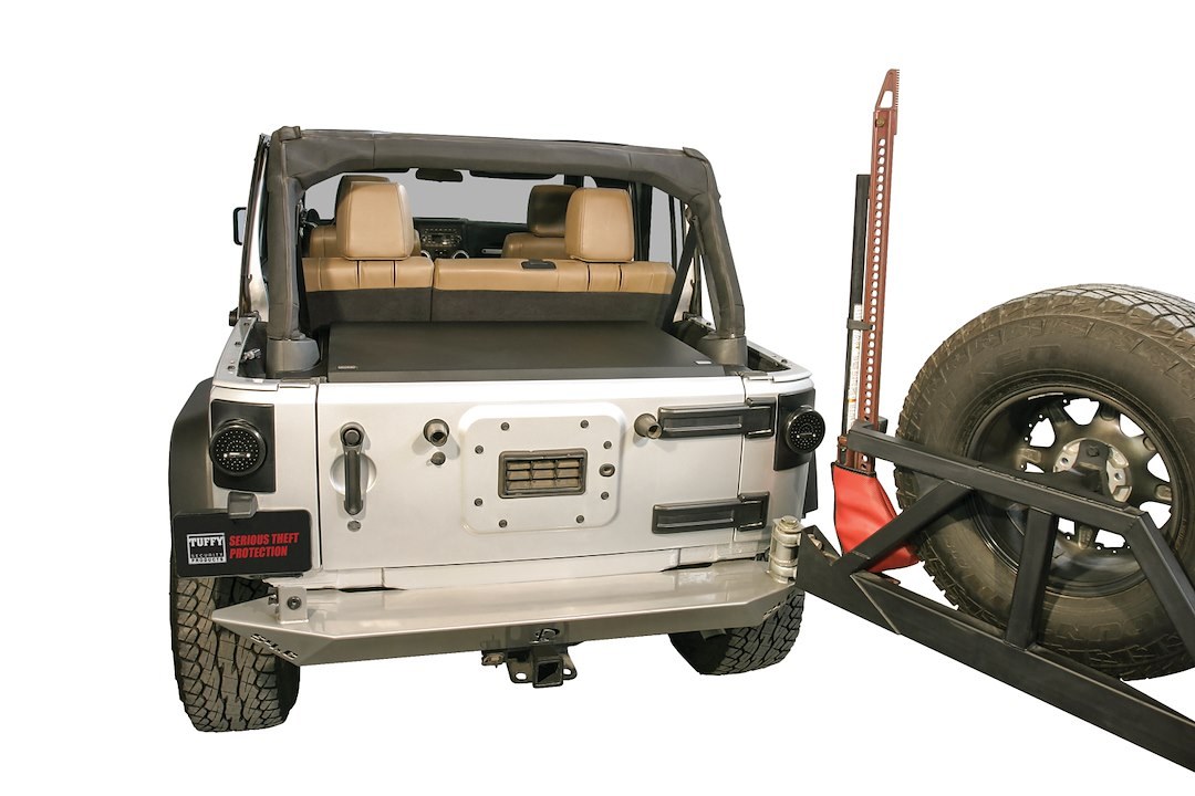 Tuffy Sec Cargo Enclosure, Deluxe, Use to Provide Over 20000 Cubic Inches of Lockable Storage Space, Behind Rear Seat – 326-01