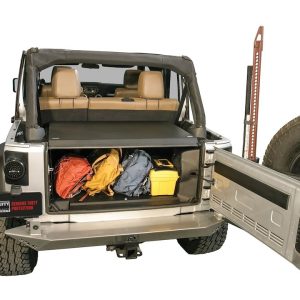 Tuffy Sec Cargo Enclosure, Deluxe, Use to Provide Over 20000 Cubic Inches of Lockable Storage Space, Behind Rear Seat – 326-01