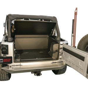 Tuffy Sec Cargo Enclosure, Deluxe, Use to Provide Over 20000 Cubic Inches of Lockable Storage Space, Behind Rear Seat – 326-01