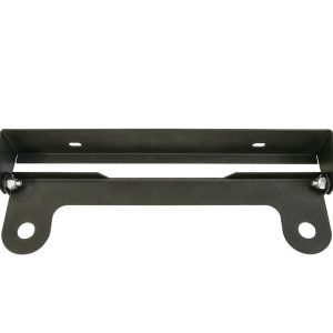 Tuffy Sec License Plate Bracket, Black, Powder Coated Steel, With Mounting Hardware – 333-01